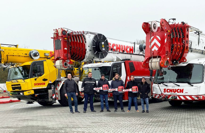 Schuch Heavylift adds eight new Grove mobile cranes, including custom-built GMK6450-1